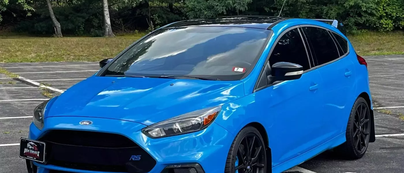 Rare 2018 Ford Focus RS Limited Edition with Extensive Service History Hits Auction