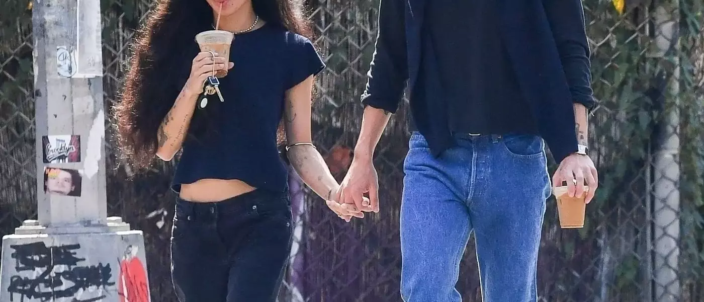Zoë Kravitz Embraces Low-Rise Kick Flare Jeans in New York