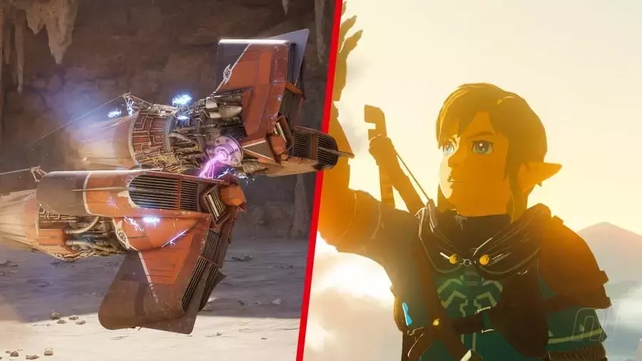 Fan-Made Zelda: Tears of the Kingdom Podracer Build Evokes Star Wars Nostalgia