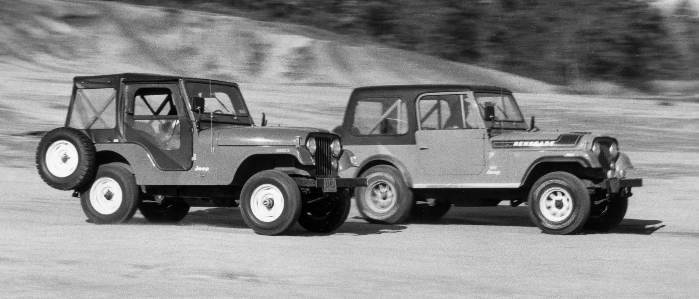 Jeep CJ-5 vs. CJ-7 Renegade: A 1976 Off-Road Showdown