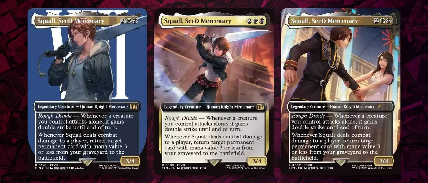 Unveiling the Strategic Depth of Squall, SeeD Mercenary in Magic: The Gathering Commander
