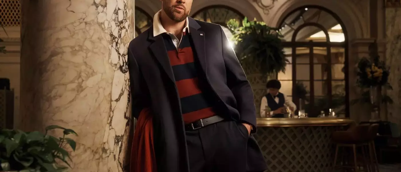 Travis Kelce Discusses His Dynamic Fashion Sense, Partnership with Tommy Hilfiger, and Upcoming Collection
