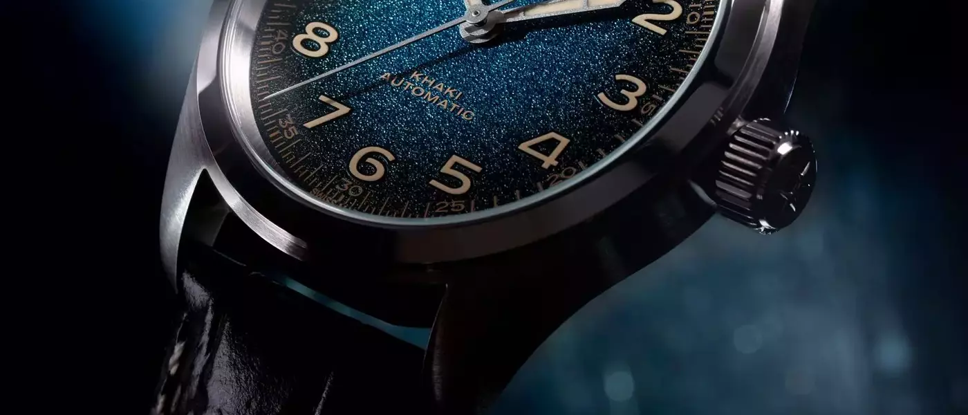 Hamilton Launches New 'Interstellar' Inspired Khaki Field Murph Watch with Striking Blue Dial