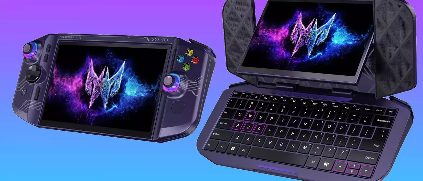Acer's Hybrid Handheld/Laptop Concept and Predator Atlas 7 Gaming PC Revealed