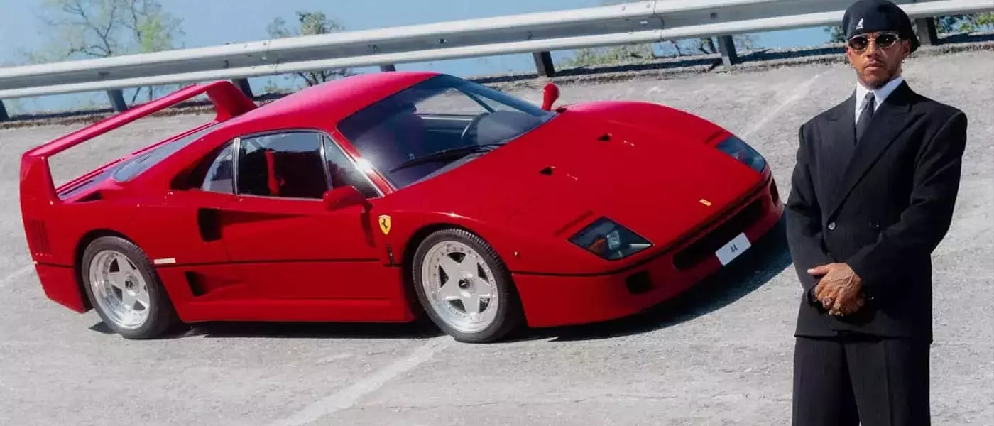 Lewis Hamilton's Ferrari F40: A Fated Arrival at Monza