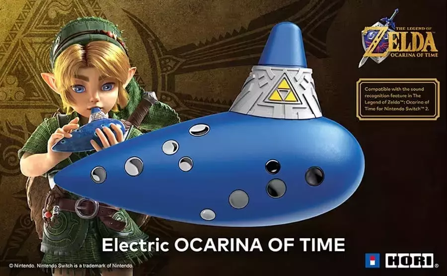 HORI Unveils Interactive Ocarina for Zelda: Ocarina of Time on Switch 2