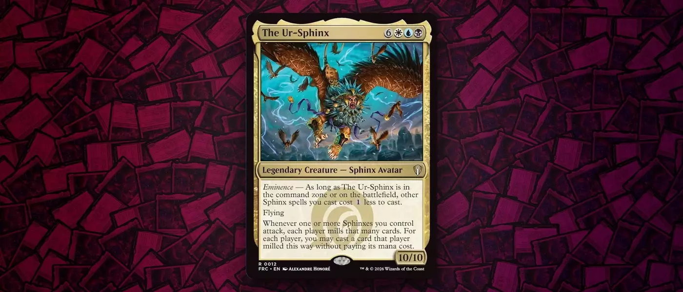 The Ur-Sphinx: A New Powerhouse in Magic: The Gathering's 'Reality Fracture' Set