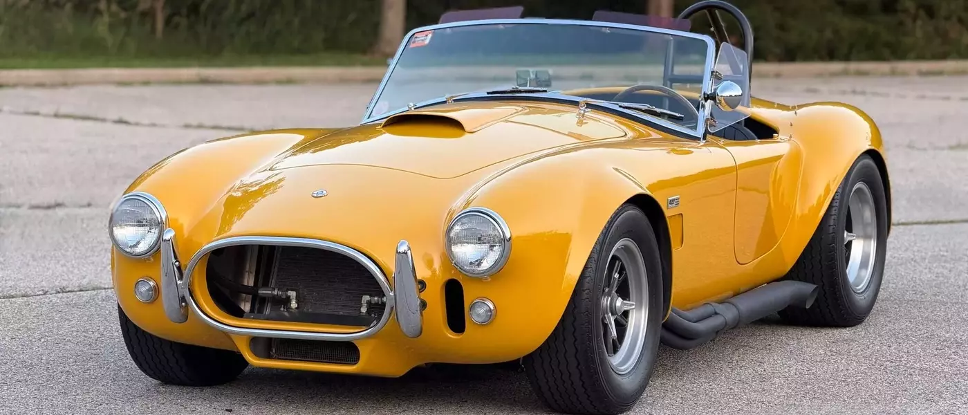 Exceptional Kirkham 427 S/C Cobra Replica with Robust Performance and Documented History