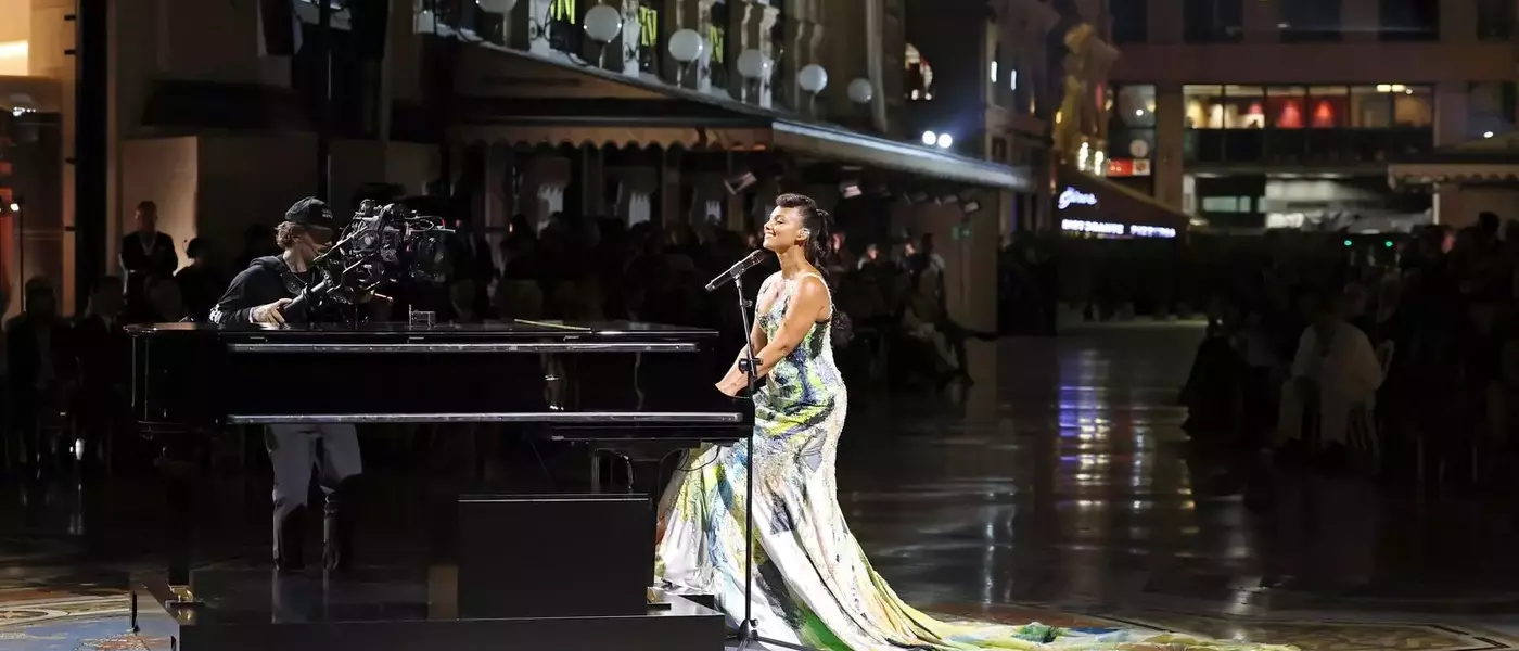 Alicia Keys's Dreamlike Performance at Vogue World: Milano