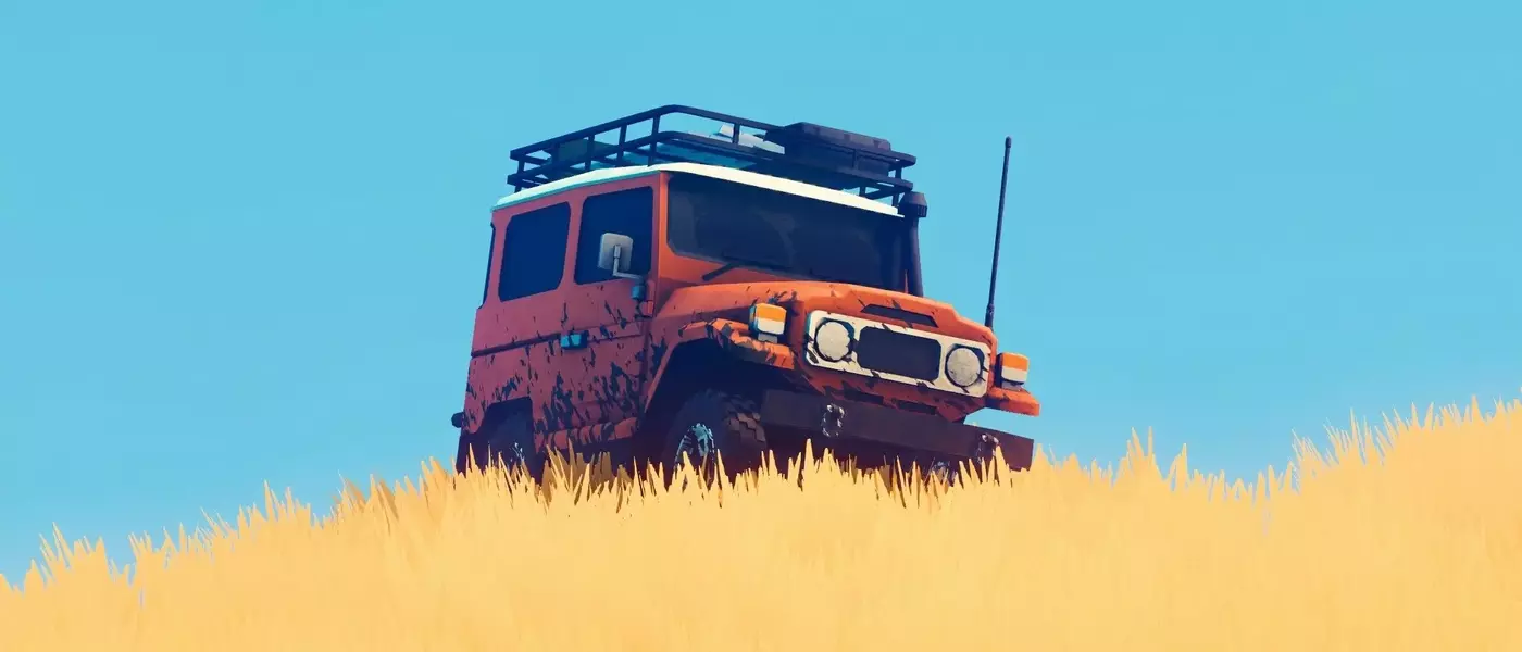 Over The Hill: A Serene Off-Road Journey