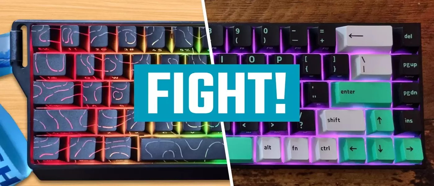 Budget Gaming Keyboard Showdown: Gamakay x NaughShark NS68 vs. Razer Reclusa X Mini 65%