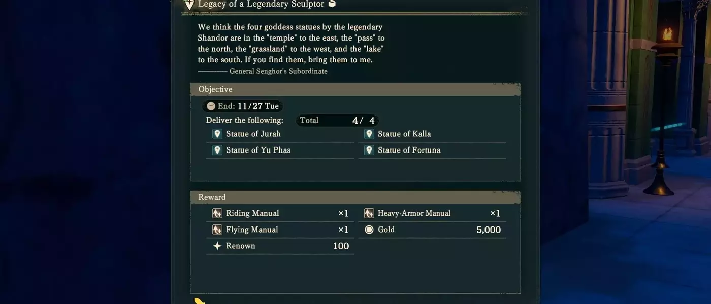 Unveiling the Statues: A Guide to 'Legacy of a Legendary Sculptor' in Fire Emblem: Fortune's Weave