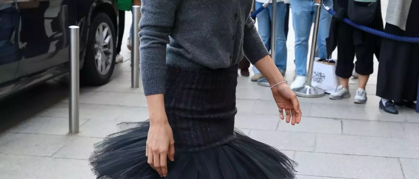 Rosalía's Parisian Balletcore Ensemble
