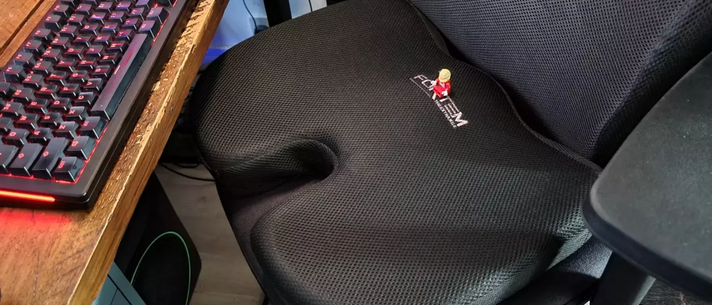 The Unexpected Star of My Gaming Setup: A Simple Cushion