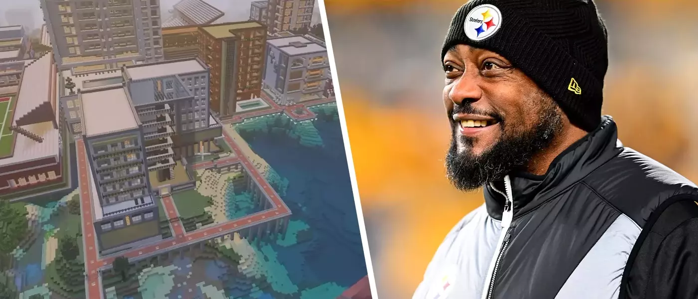 Former NFL Coach Mike Tomlin's Twelve-Year Minecraft City Revealed