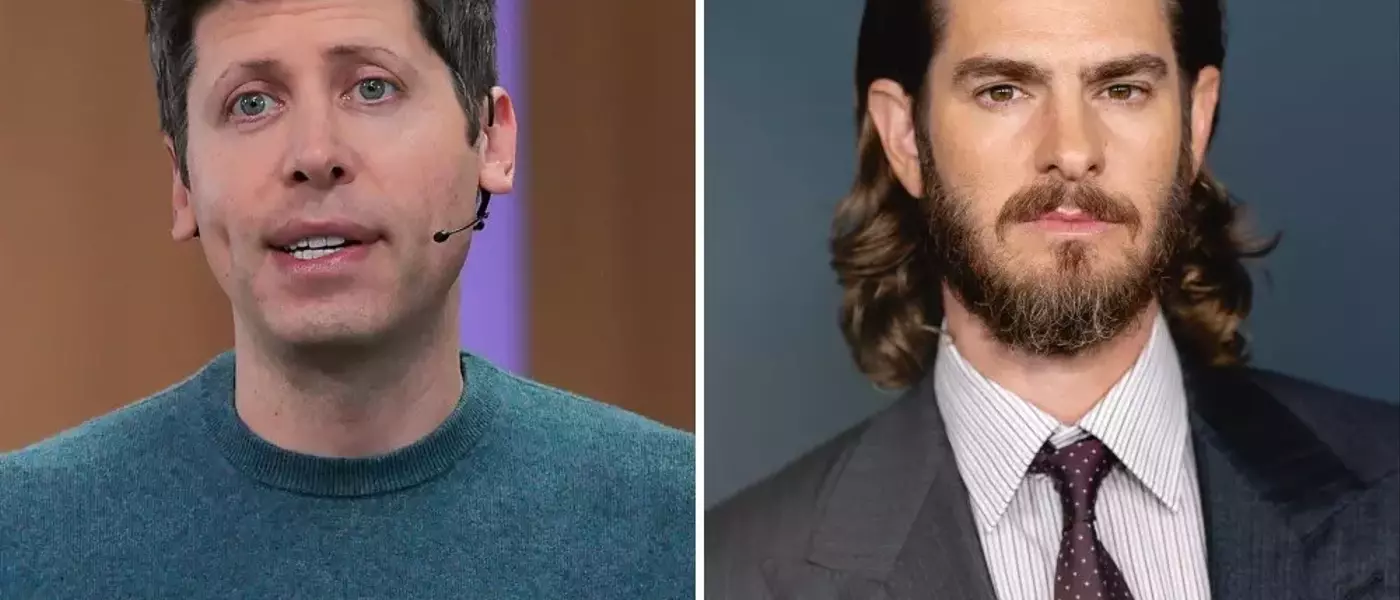 Sam Altman's Peculiar Encounter with Andrew Garfield on the Set of 'Artificial'