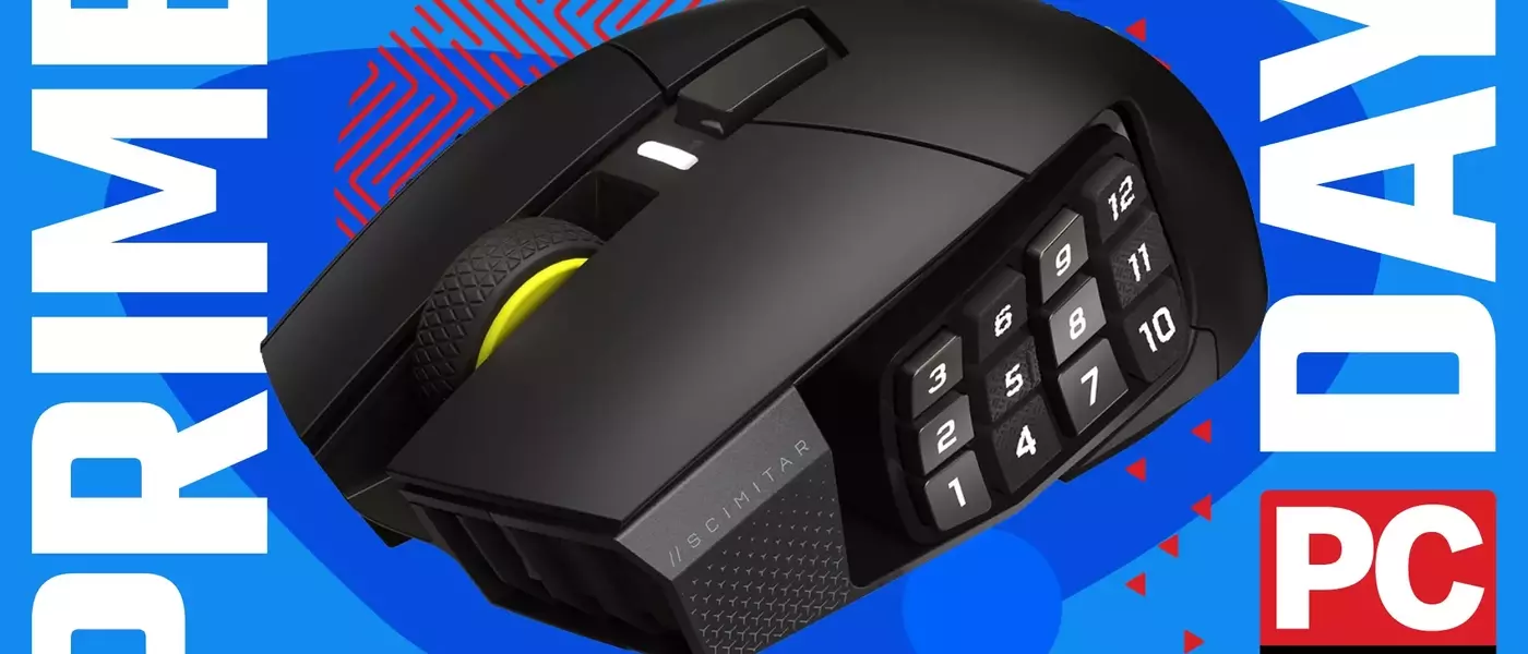 Corsair Scimitar Elite Wireless SE Gaming Mouse: Half Price Prime Day Deal