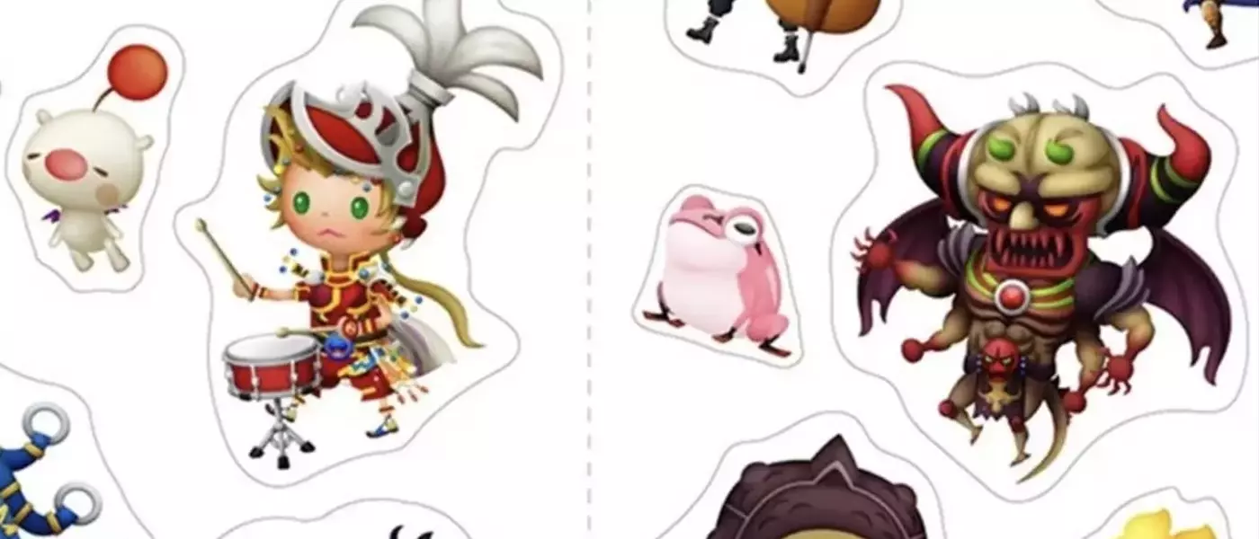 UK Retailer's Absurd Pricing for Theatrhythm Final Fantasy Sticker Set