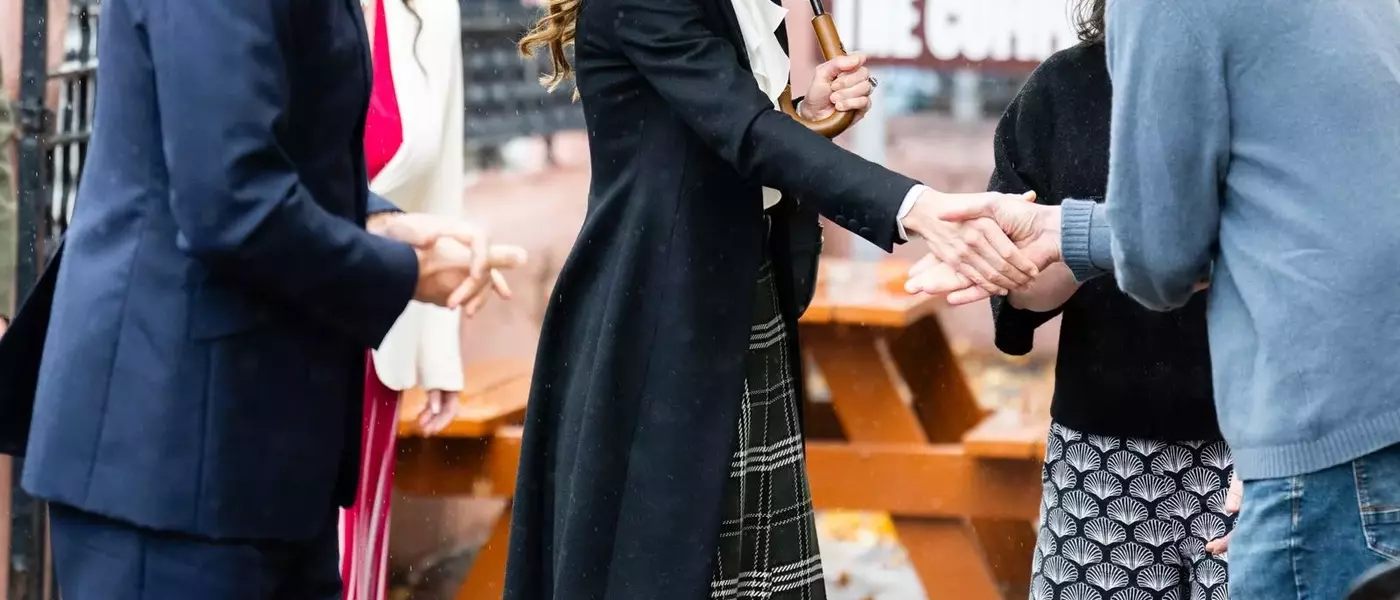 The Princess of Wales's Symbolic Attire in Belfast