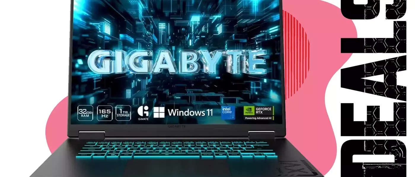 Unbeatable Deal: Gigabyte Gaming Laptop with RTX 5070 Ti and 32GB RAM Under $1,500