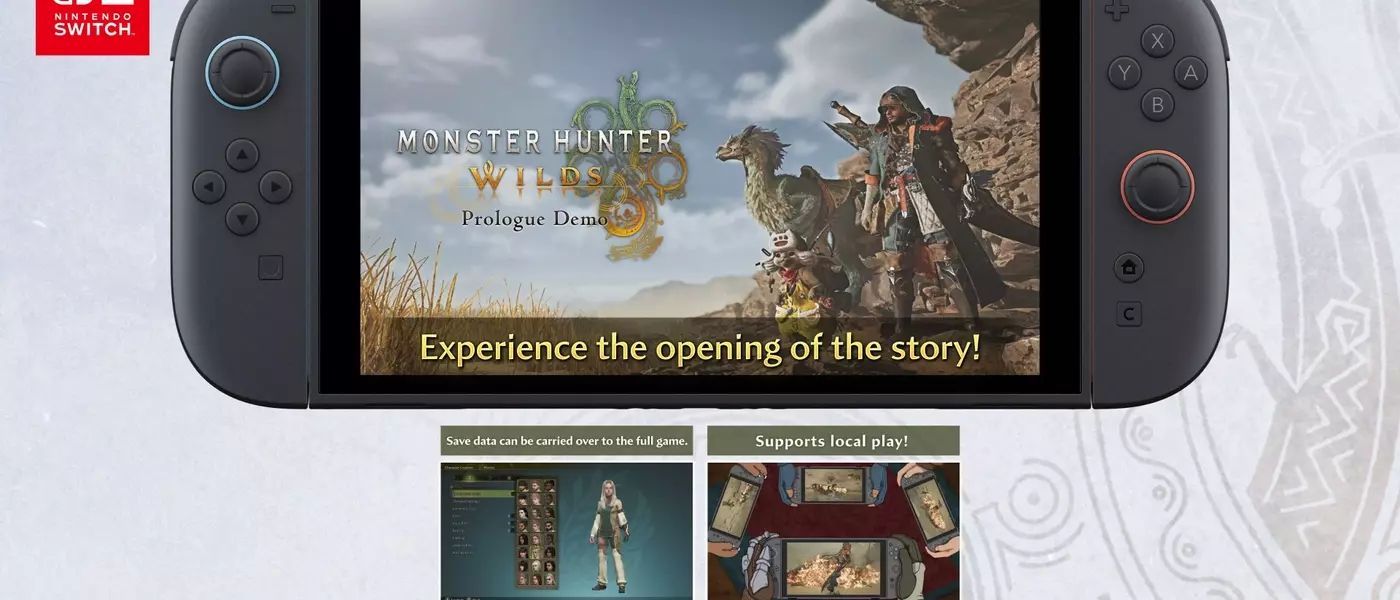 Monster Hunter Wilds Prologue Demo Coming to Switch 2 Next Week