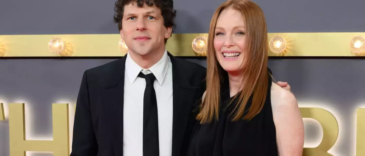 Jesse Eisenberg and Julianne Moore Shine as 'The Debut' Closes BFI London Film Festival