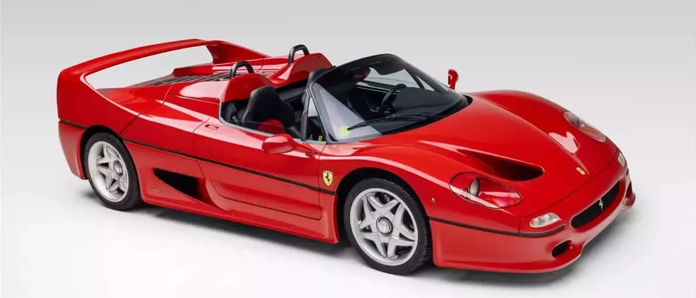Rare 1997 Ferrari F50 with Ultra-Low Mileage Set for Las Vegas Auction