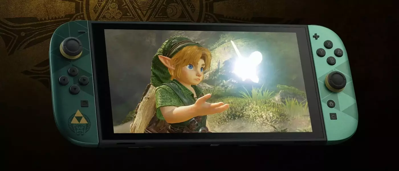 Surprise Pixel Art Easter Egg Discovered on Limited Edition Zelda Switch 2 Console