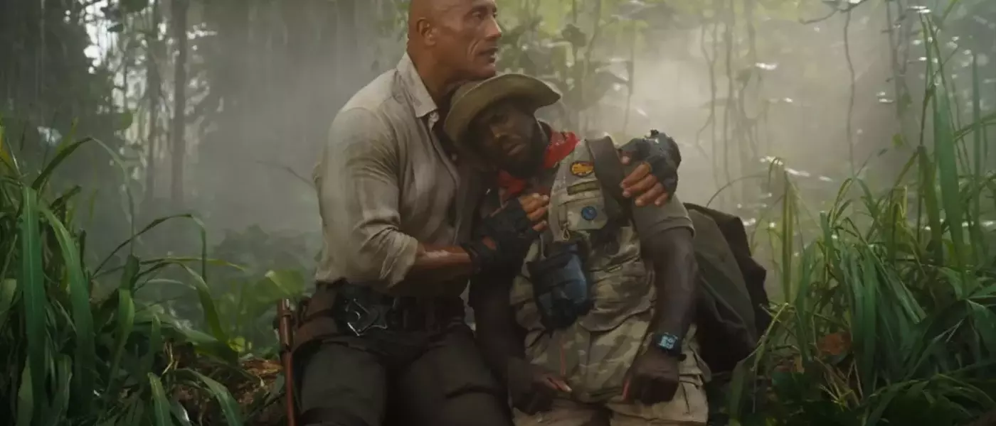 Dwayne Johnson and Jack Black's Flirty Exchange in 'Jumanji: Open World' Trailer
