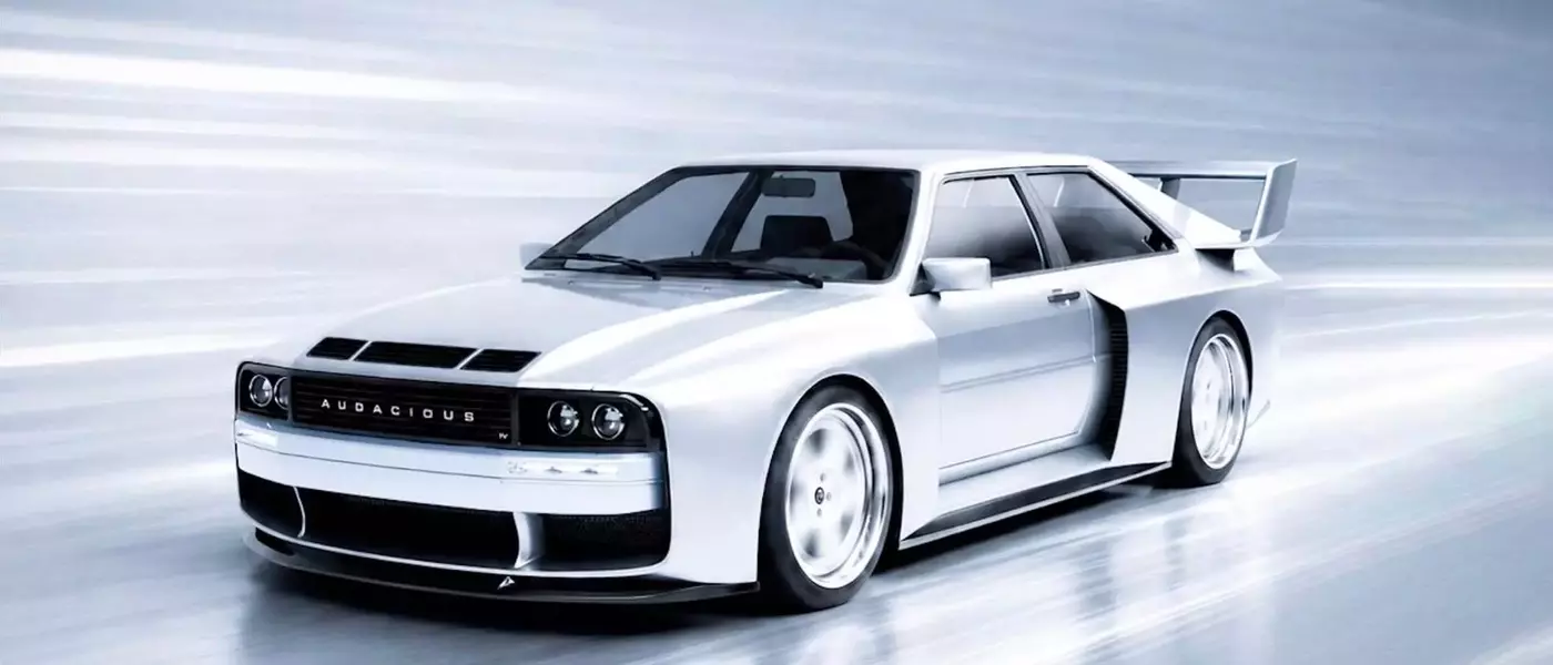 Audacious IV: A Legendary Audi Quattro Reimagined with a High-Revving V8