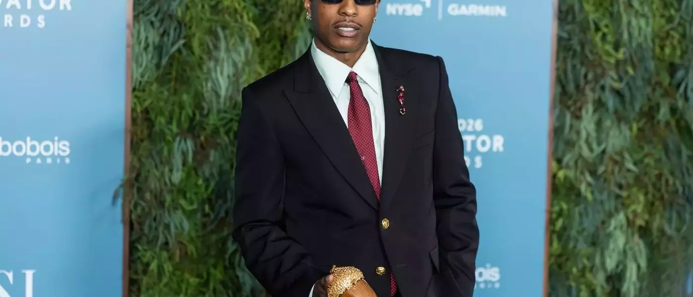 A$AP Rocky's Whimsical Acorn Accessory at WSJ Innovator Awards