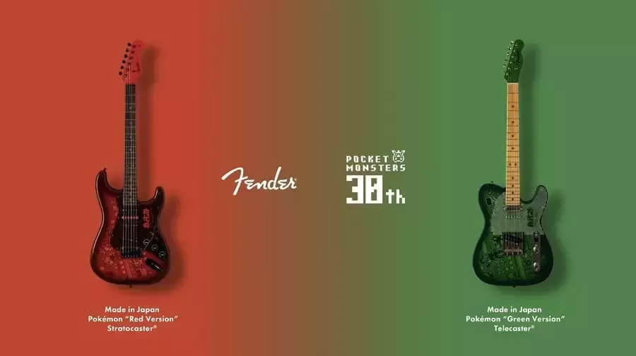 Pokémon and Fender Unite for 30th Anniversary Guitar Collaboration