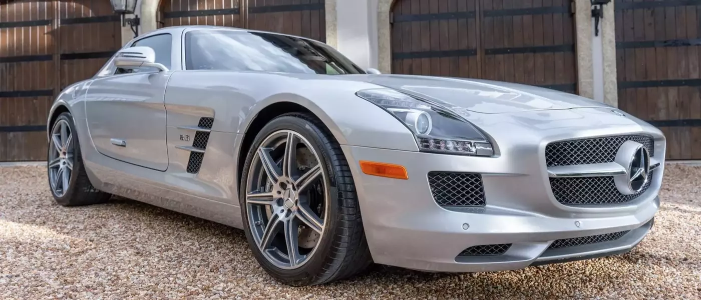Rare 2011 Mercedes-Benz SLS AMG with Low Mileage Heads to Auction