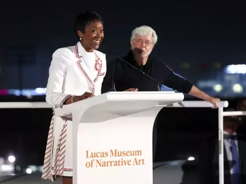 Mellody Hobson's Emotional Revelation: George Lucas's Unwavering Dedication to the Lucas Museum of Narrative Art