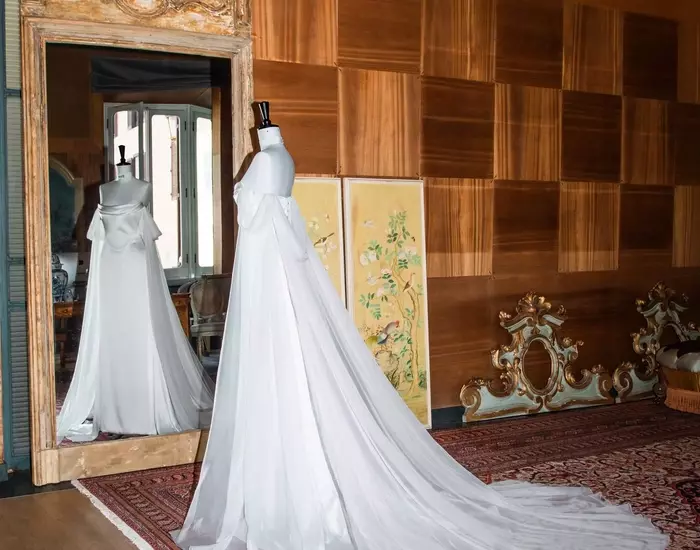 Dove Cameron's Dream Wedding Gown by Valentino