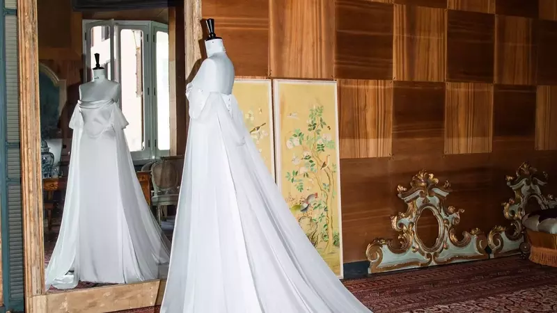 Dove Cameron's Dream Wedding Gown by Valentino