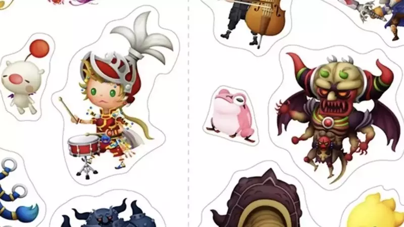 UK Retailer's Absurd Pricing for Theatrhythm Final Fantasy Sticker Set