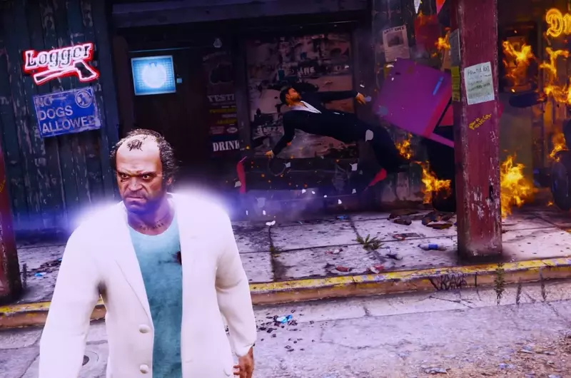 Transforming GTA 5 into a Rick and Morty-esque Chaos Engine